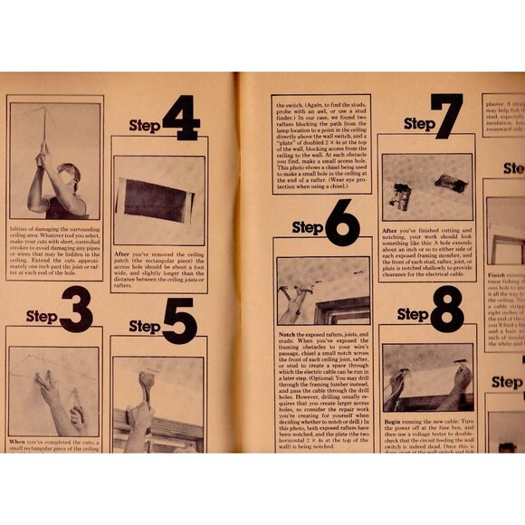 Fix It Right Do-It-Yourself Home Repair & Improvement Workbook 1983 - Picture 4 of 7